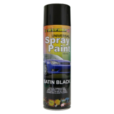 Spray Paint 500ml Satin Black
