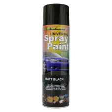 Spray Paint 500ml Matt Black