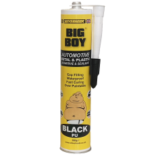 Big Boy Polyurethane Adhesive and Sealant Cartridge - Black 380g