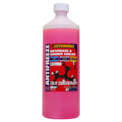 OAT Antifreeze Red Fully Concentrated 1 Litre