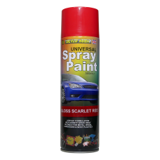 Spray Paint 500ml Gloss Scarlet Red
